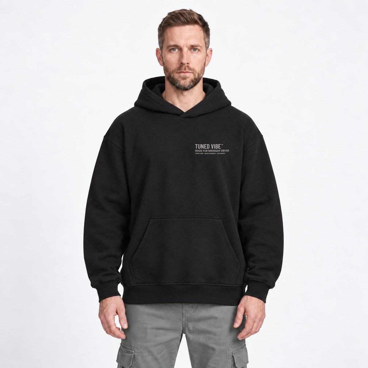 Midnight Oversized Hoodie