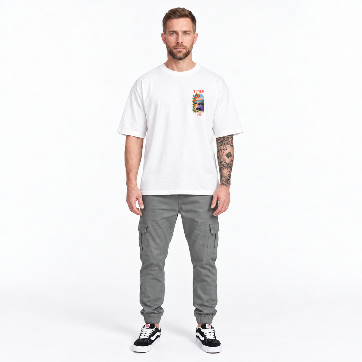 TunedVibe Beach V2 Oversized Shirt