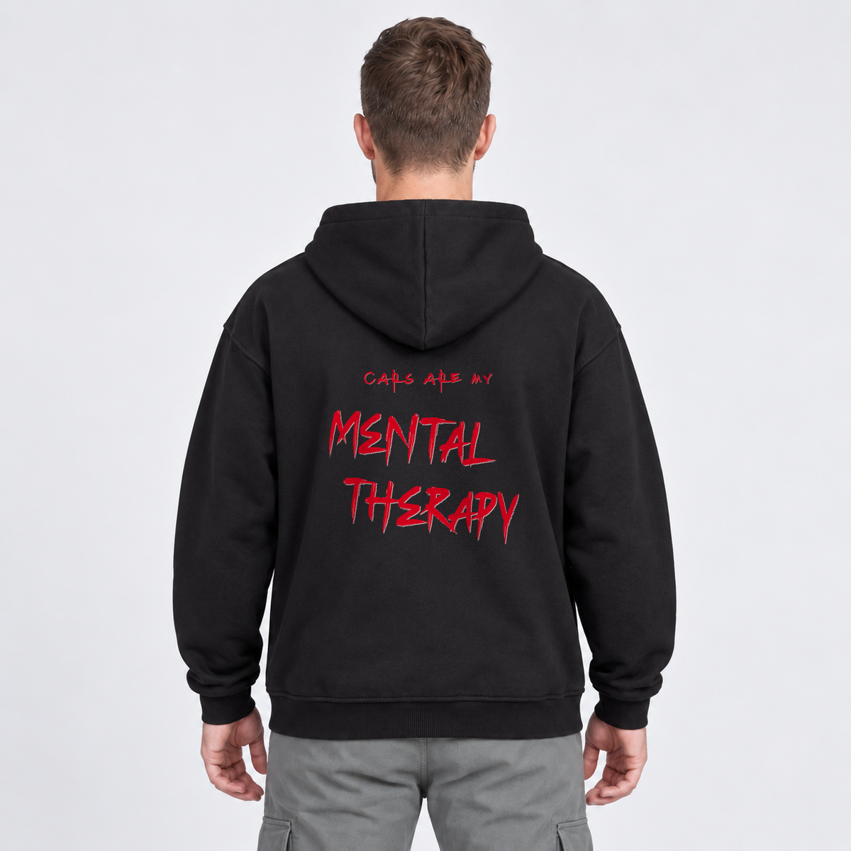 Mental Therapy Oversized Hoodie