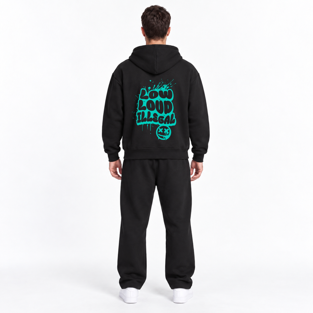 LOW LOUD ILLEGAL Oversized Sweatpants