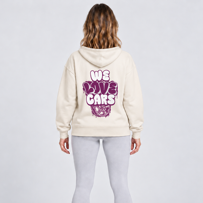 WE LOVE CARS Oversized Hoodie